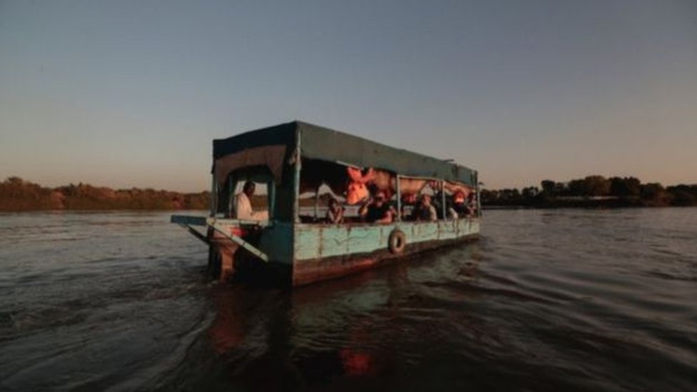 تشعر مصر والسودان بالقلق غزاء تدفق نهر النيل في سنوات الجفاف