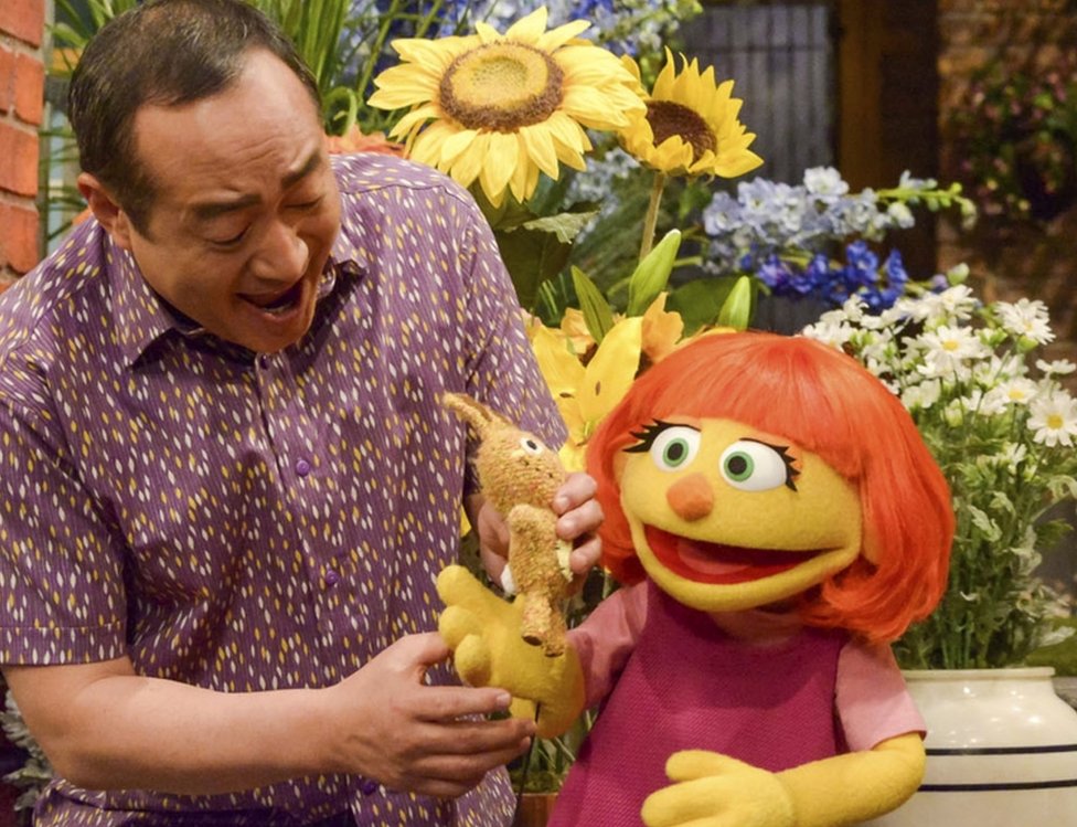 sesame street julia doll