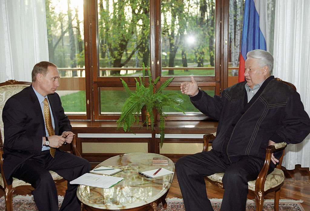 Putin ve Yeltsin