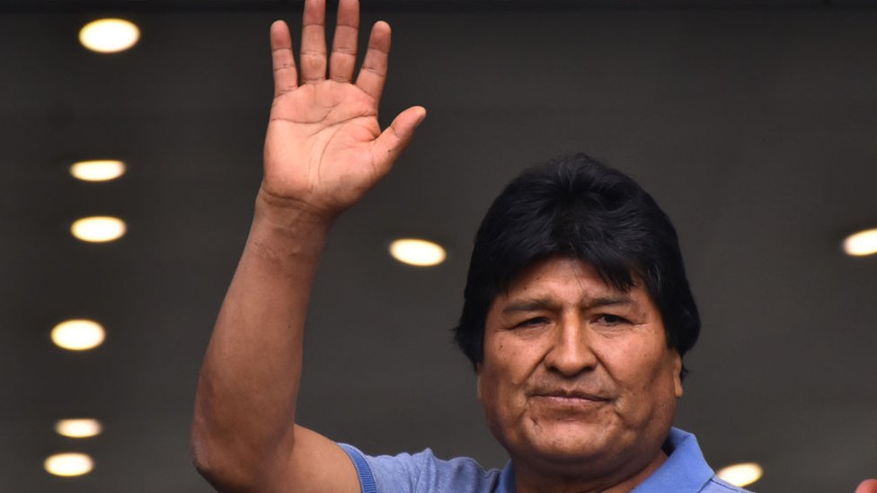 Evo Morales Meksika'da
