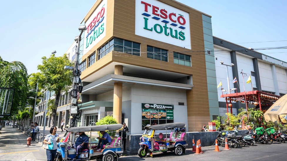 Магазин Tesco Lotus в Таиланде