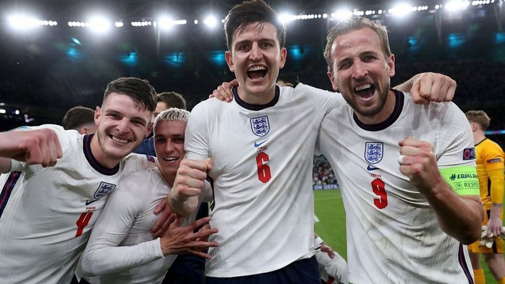 Euro 2020: England win semi-final against Denmark in tense match - CBBC ...