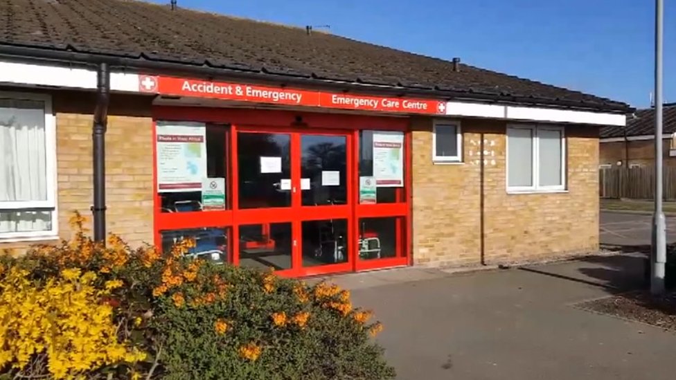 Grantham hospital A&E closed following fire BBC News