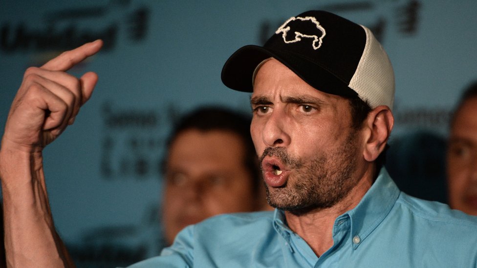 Henrique Capriles es un referente de la oposición tras haber sido dos veces candidato presidencial. Henrique Capriles