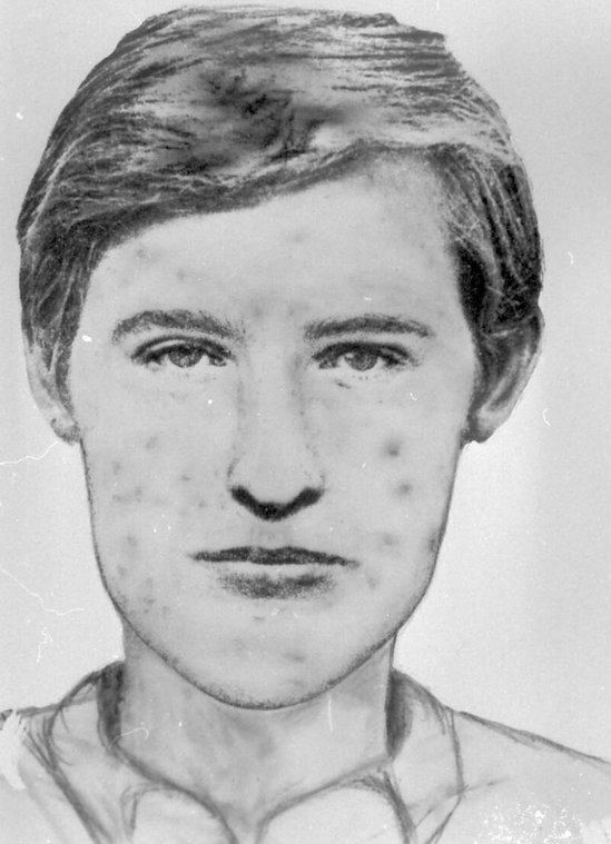 Image of pockmarked man Le Grêlé that has haunted police for decades