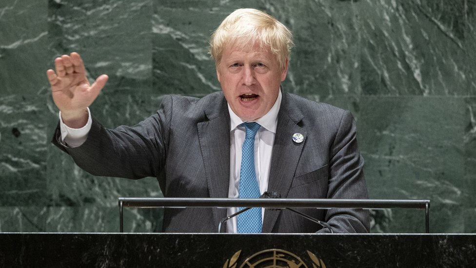 Boris Johnson: Humanity is reaching a turning point on climate change