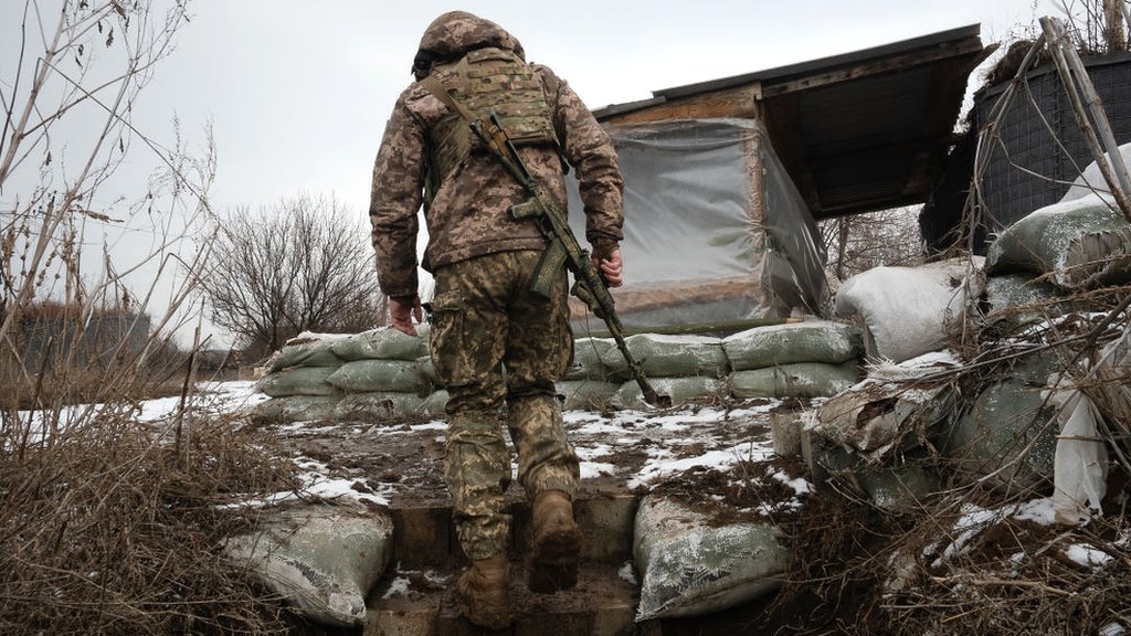 How suicide became the hidden toll of the war in Ukraine - BBC News