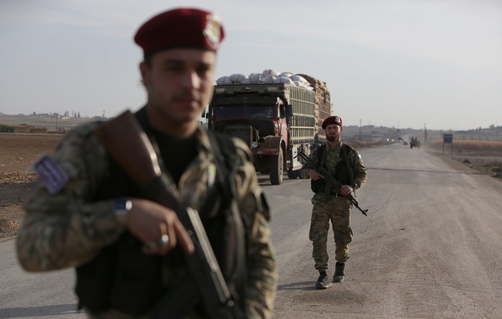 Türkiye'nin desteklediği Milli Ordu askerleri