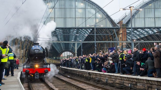 The Flying Scotsman Returns To The Rails - BBC Newsround