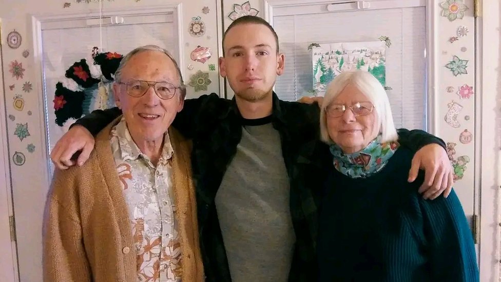 Christian, Jerry y Sharon Jouret