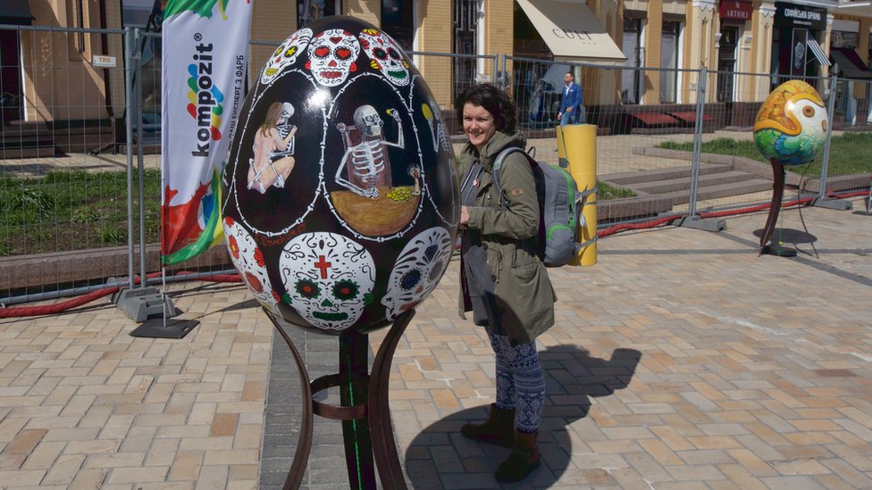 Виставка писанок на Софійській площі, 2017, Київ