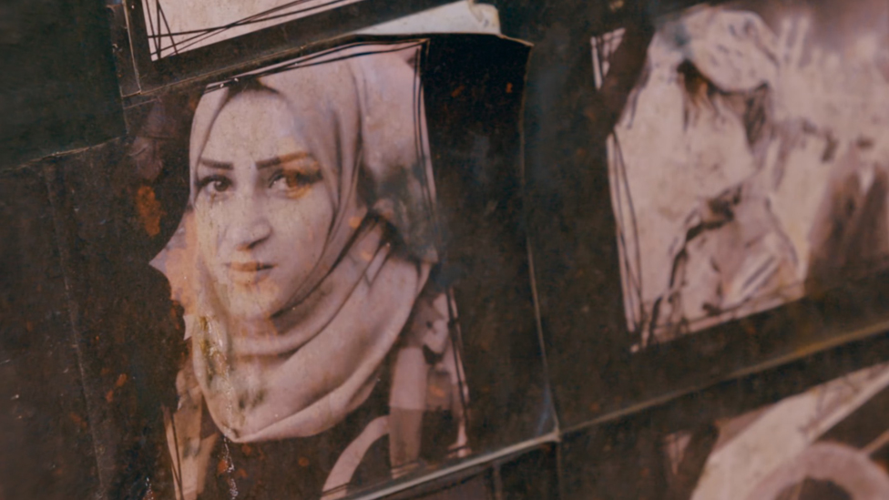 صورة لسارة طالب، الناشطة التي قتلتها ميليشيات في البصرة