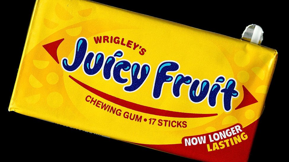 Goma de mascar Joicy Fruit de Wringley's