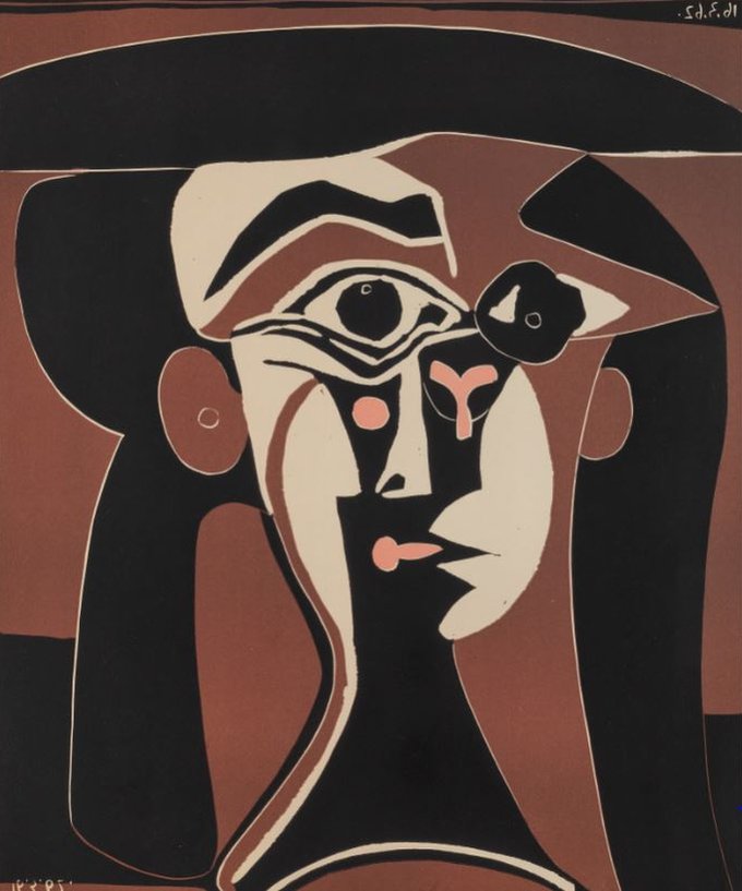 Retrato de Pablo Picasso de su esposa