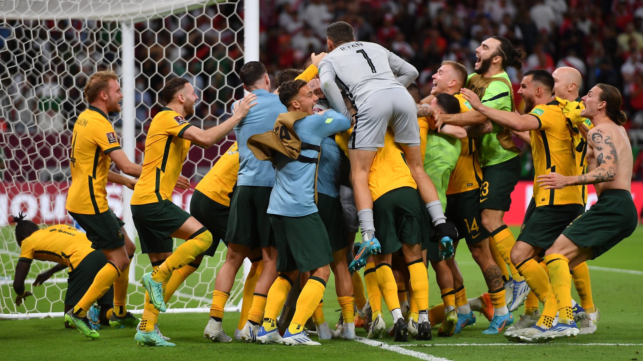 Australia 0-0 Peru (5-4 on pens): Australia book World Cup place with shootout win