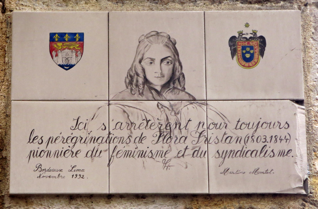 Homenaje a Flora Tristán en Francia.