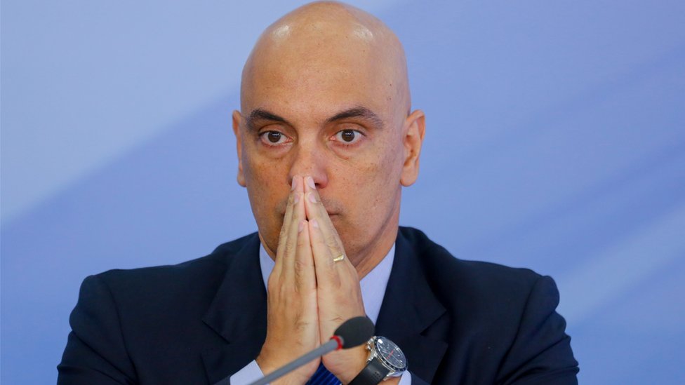 Alexandre de Moraes: o presidente do TSE acusado de 'ditador' por Bolsonaro  que já foi alvo do PT - BBC News Brasil