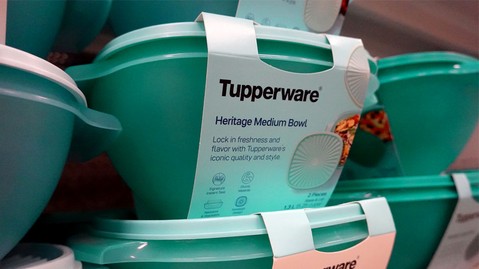 Los productos Tupperware se venden en algunas tiendas Target
