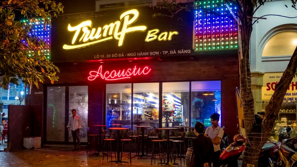 Un bar Trump en Vietnam