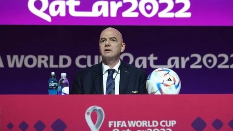 كأس العالم 2022: جياني إنفانتينو والفيفا أفسدا استعدادات الفرق للبطولة بقطر - الأوبزرفر 1 إنفانتينو