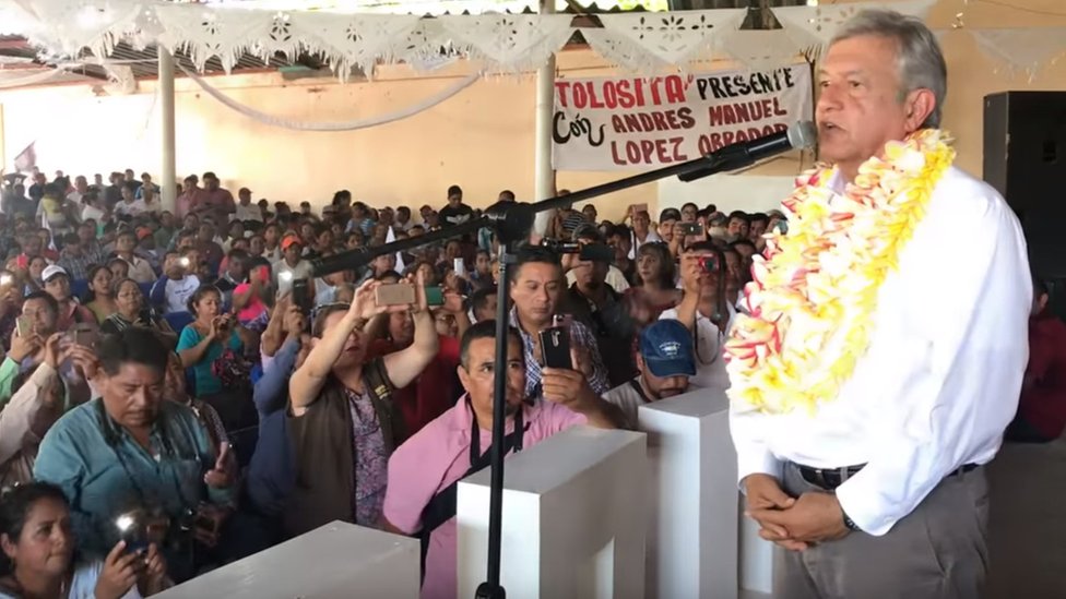 Las palabras de López Obrador encendieron un debate en México sobre su estrategia en cuestiones de seguridad. (Foto: AMLO) Foto: AMLO