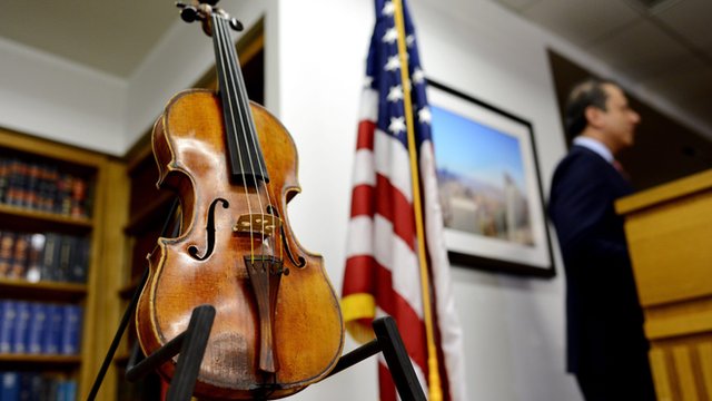 Ames Stradivarius Violin Stolen In 1980 Has Been Found Bbc News