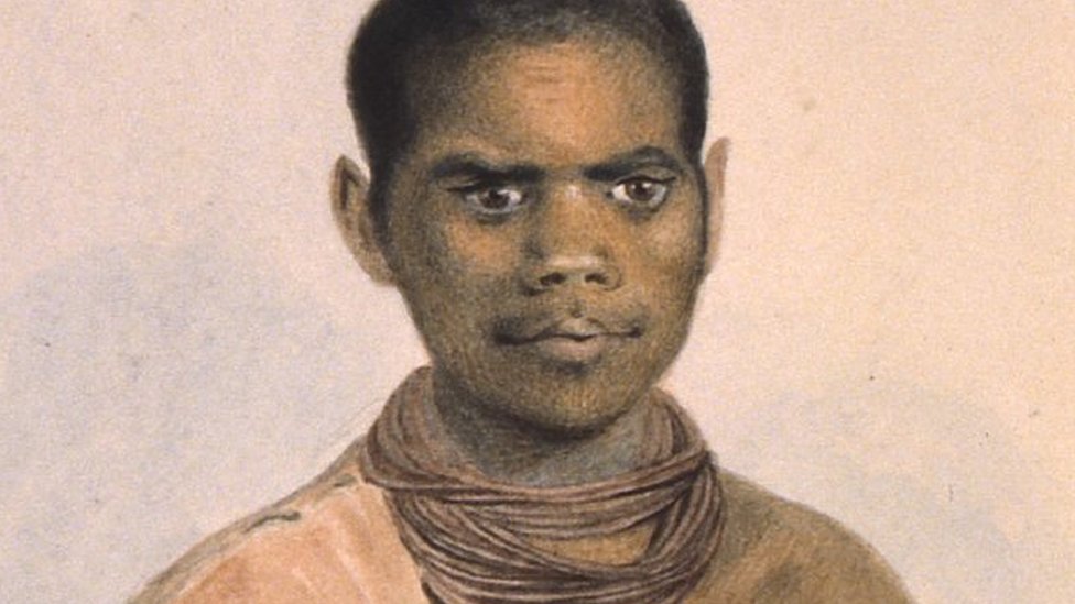 Портрет Томаса Бока Вортабовиги, женщины из числа тасманийских аборигенов