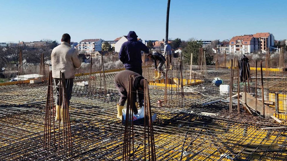 Radnici na gradilištu