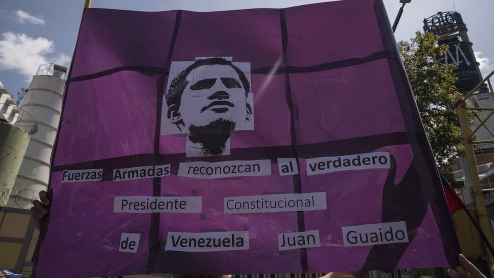 Juan Guaidó NO USAR. BBC.