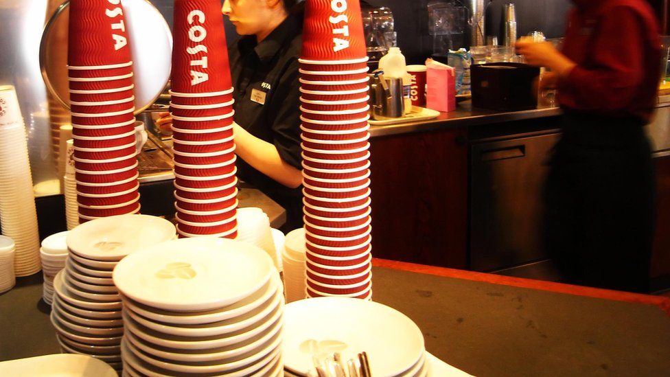 Персонал Costa Coffee
