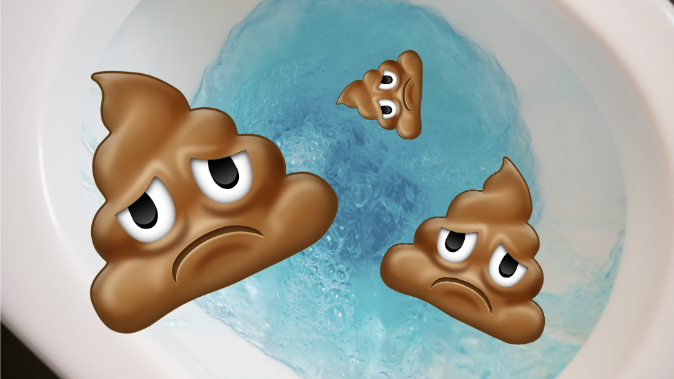 Sad poop emoji gets flushed after row - BBC News