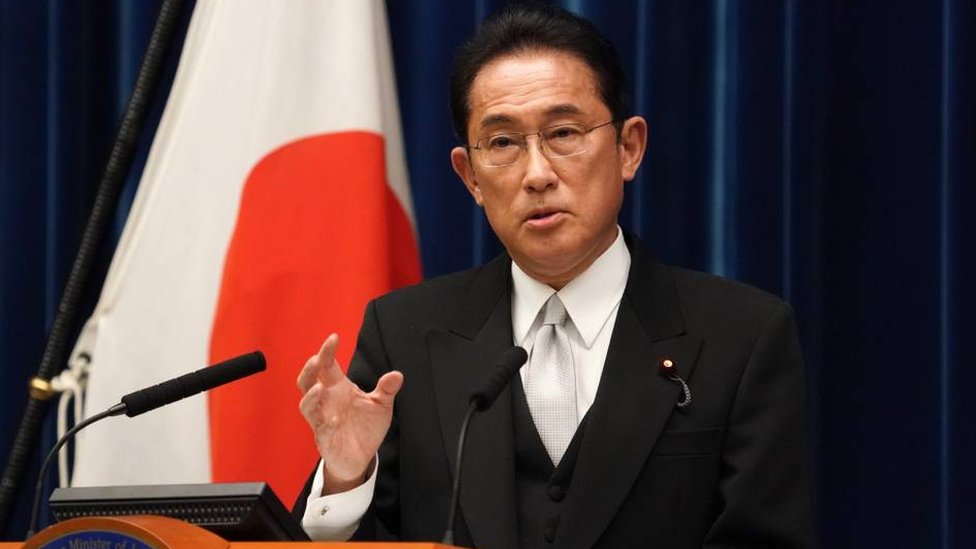 Primer ministro de Japón Fumio Kishida