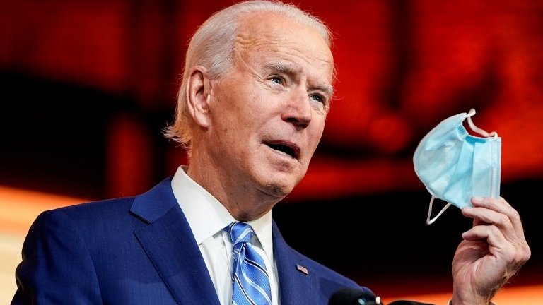 Biden Thanksgiving speech: We're at war with the virus, not each other