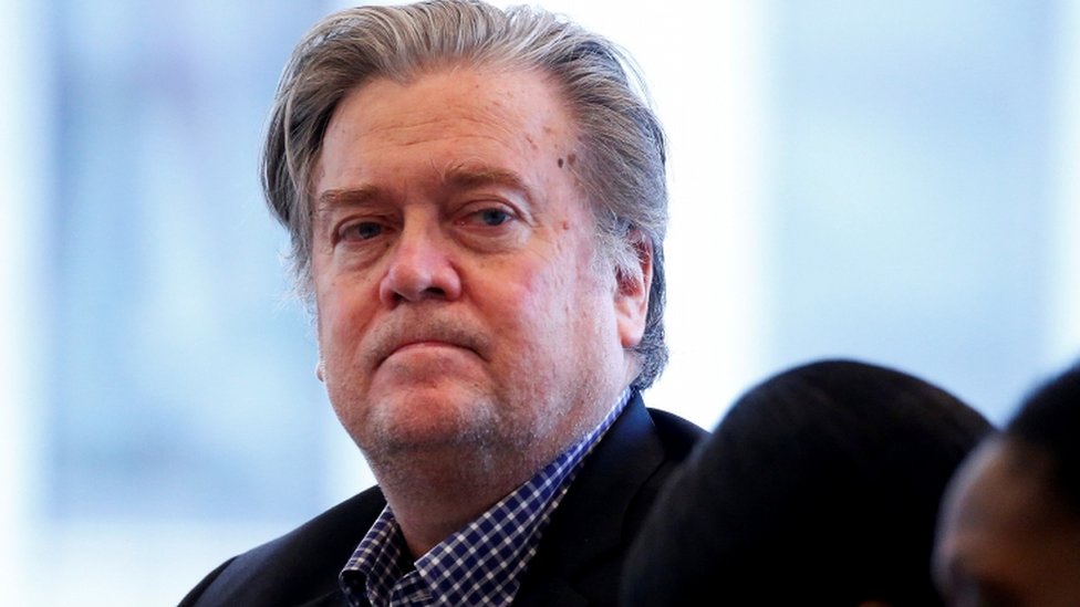 Bannon era una de las figuras más controversiales en el equipo de gobierno de Trump. Steve Bannon