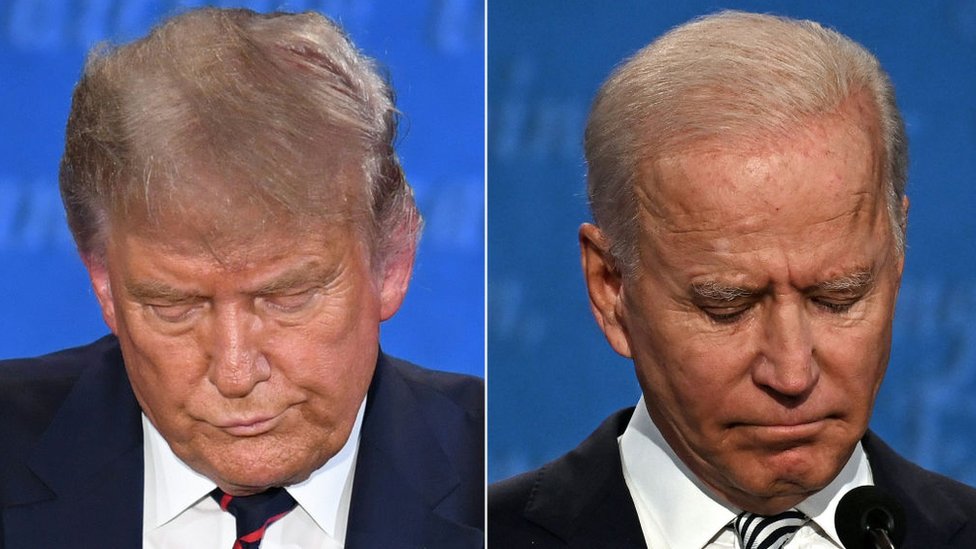 Donald Trump y Joe Biden