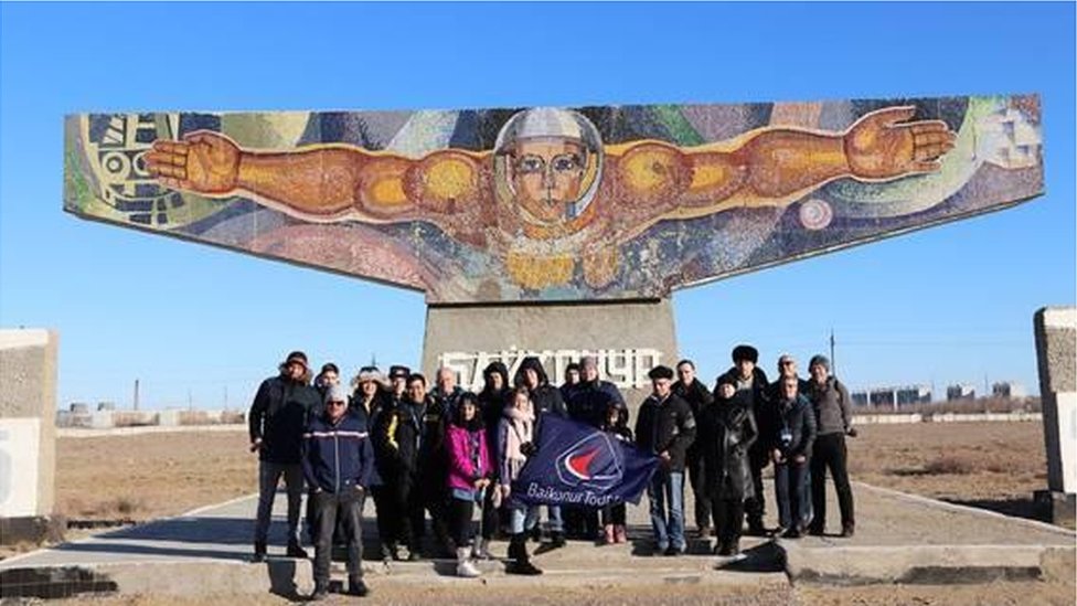 Baikonur oferece muitos exemplos preservados da arte e da arquitetura soviética dos anos 1960.