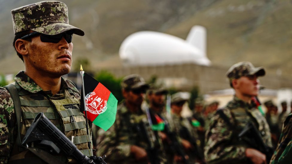 قوات من الجيش الأفغاني