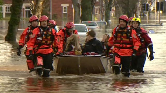 Floods: BBC Explores Damage In Flood-hit Cumbria Street - BBC News