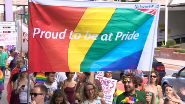 Bristol Pride Parade is the 'biggest yet' - BBC News