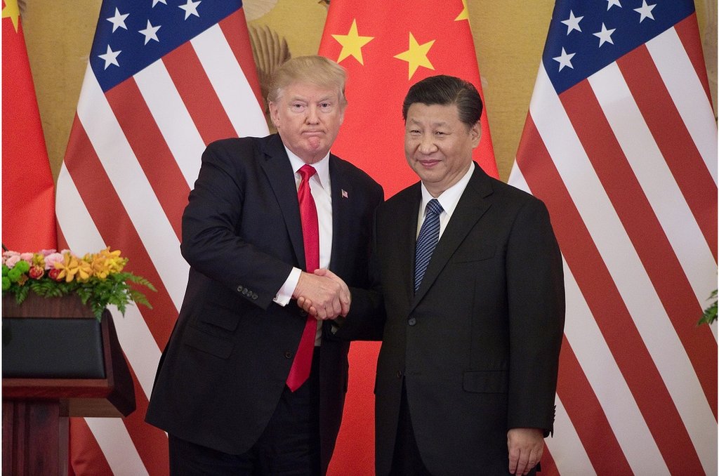 美國總統特朗普和中國國家主席習近平