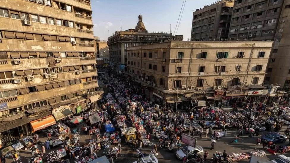 ميدان الغتبة وسط القاهرة