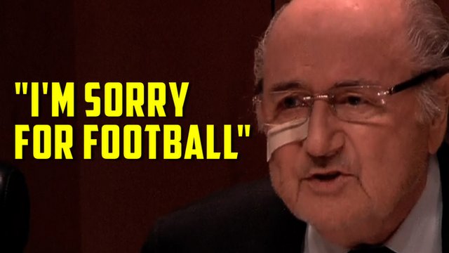 Banned Fifa president Sepp Blatter