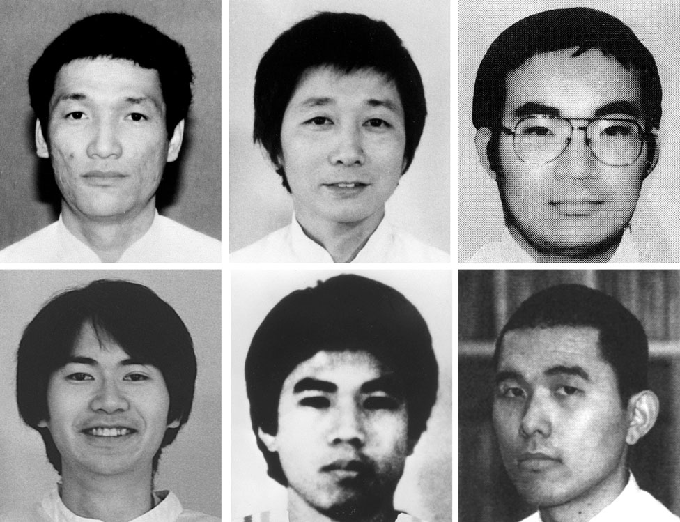 Seis de los miembros de Aum Shinrikyo ejecutados en 2018