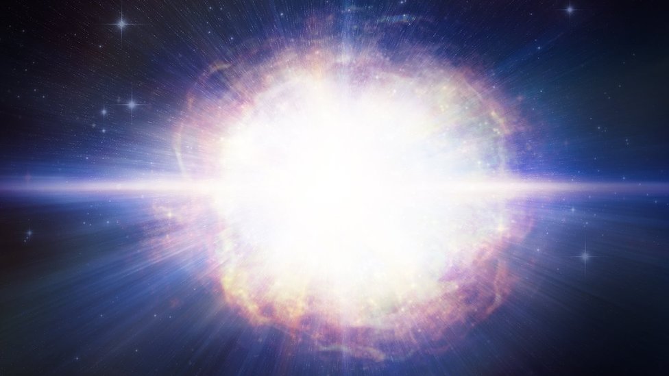 Una ilustración de la supernova SN2016aps