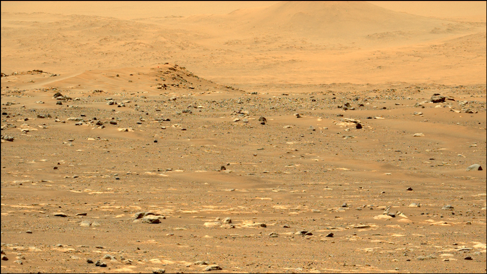 View of Mars.