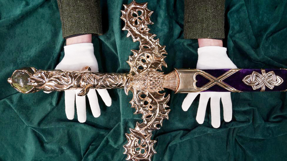 King Charles to receive new sword at Scottish ceremony