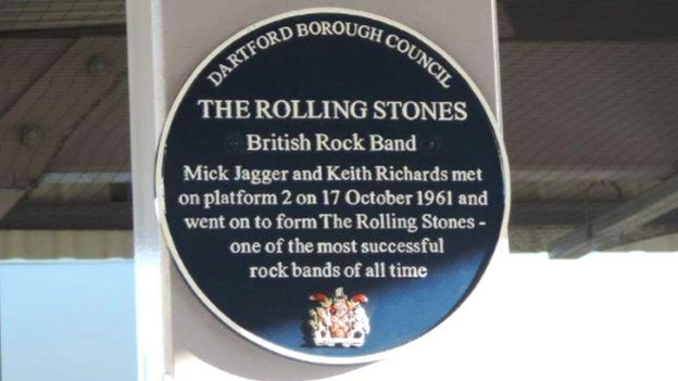 Табличка Rolling Stones