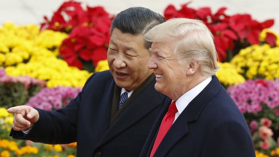 الرئيس الأمريكي ترامب والرئيس الصيني شي كلاهما ذكر في الرسائل المخترقة