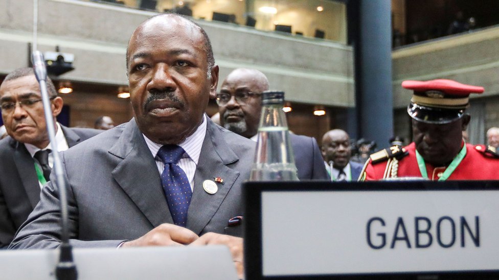 Gabon, predsednik Gabona
