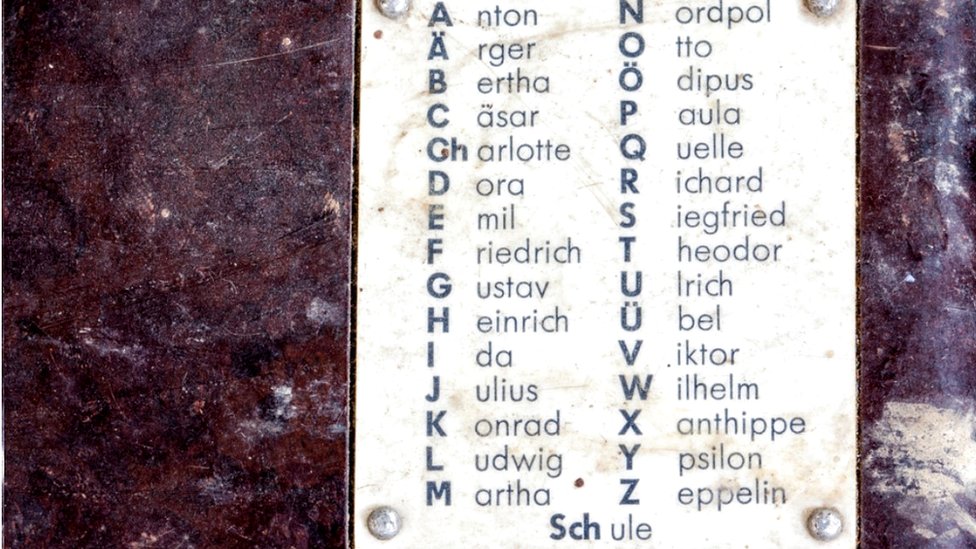 Germany To Wipe Nazi Traces From Phonetic Alphabet Bbc News